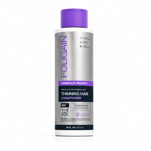 FOLIGAIN® Triple Action Conditioner For Thinning Hair For Women with 2% TRIOXIDIL® 473ml