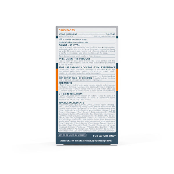 FOLIGAIN Pokročilý Růst Vlasů pro Muže Minoxidil 5 % + Trioxidil 5 %